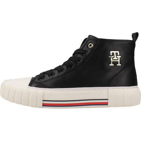 Bottes enfant garçon Blanc ivoire+Noir 8 - vertbaudet enfant 