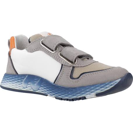 Basket enfant cuir althidon Gris 5 - vertbaudet enfant 