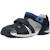 Sandale bébé cuir Blanc 300+Noir 800 10 - vertbaudet enfant 