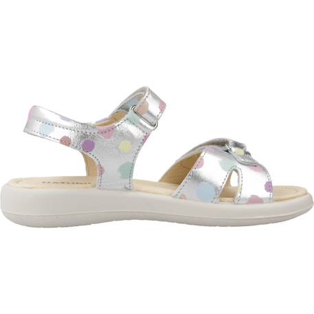 Sandale enfant cuir houdan Argenté 1 - vertbaudet enfant 