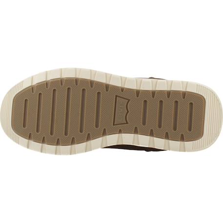 Basket enfant synthétique montana Brun et marine+Marron et marine 12 - vertbaudet enfant 
