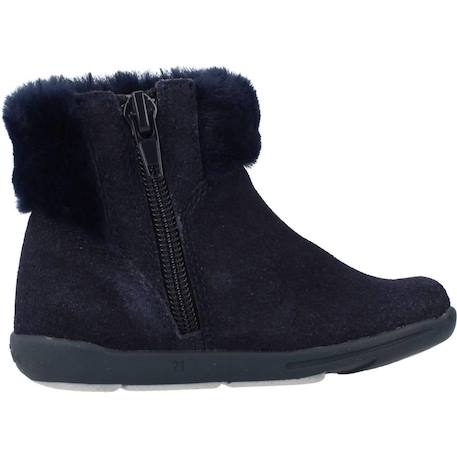 Botte bébé cuir gralis Bleu 1 - vertbaudet enfant 