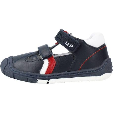 Sandale bébé cuir darius Beige 800 2 - vertbaudet enfant 