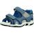 Sandale enfant synthétique forrest Bleu 800+Bleu 860 10 - vertbaudet enfant 