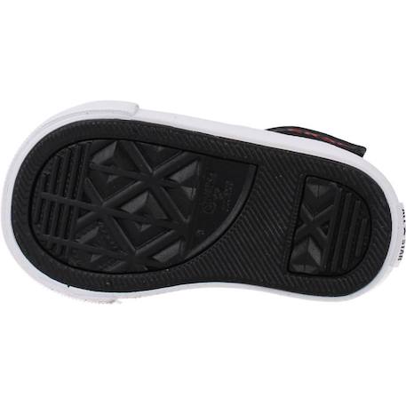 Baskets bébé garçon en textile Noir et rouge 6 - vertbaudet enfant 
