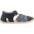 Sandale enfant cuir squisti de g Bleu 1 - vertbaudet enfant 