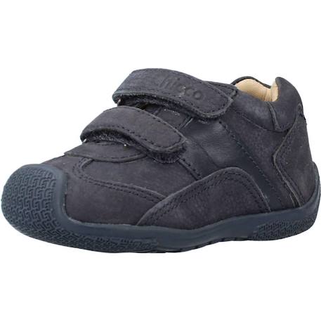 Derby bébé cuir garmish Bleu 800 4 - vertbaudet enfant 
