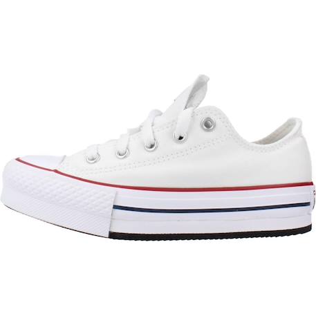 Baskets enfant fille en textile Blanc 2 - vertbaudet enfant 