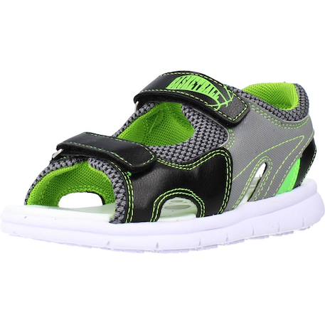 Sandale enfant textile clayton Noir 950 4 - vertbaudet enfant 