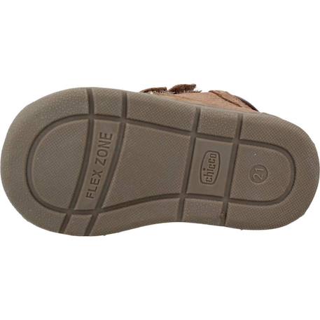 Botte bébé cuir gilberto Bleu 800+Marron 260+Marron 590 18 - vertbaudet enfant 