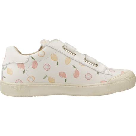 Basket enfant cuir eindhoven Blanc 1 - vertbaudet enfant 