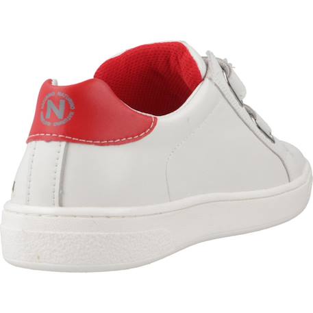 Basket enfant cuir pinn Blanc 3 - vertbaudet enfant 