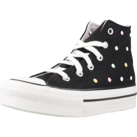 Baskets enfant fille en textile Noir 4 - vertbaudet enfant 