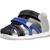 Sandale bébé textile gabriel Bleu 800+Noir 040 10 - vertbaudet enfant 