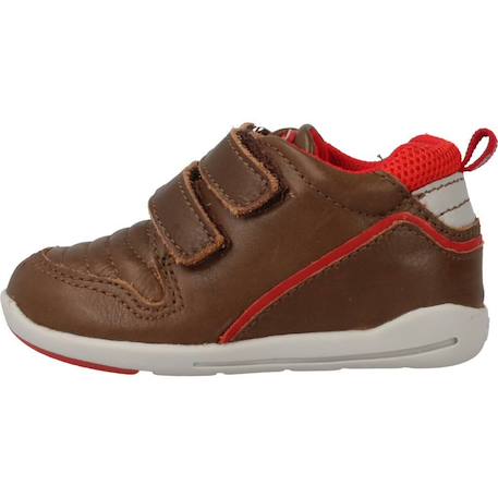Derby bébé cuir g2 Marron 670+Marron 950 2 - vertbaudet enfant 
