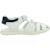 Sandale enfant cuir Blanc 300+Bleu 800 1 - vertbaudet enfant 