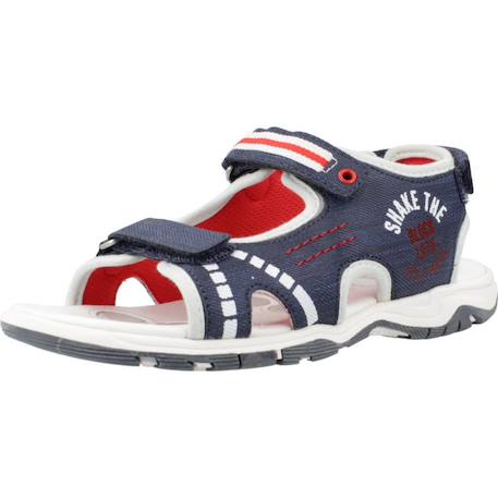 Sandale enfant synthétique cortez Bleu 800+Bordeaux 700 4 - vertbaudet enfant 