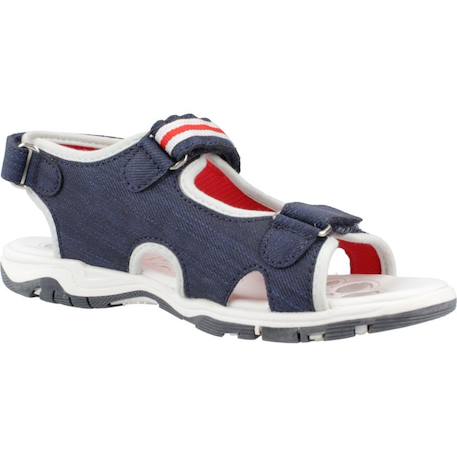 Sandale enfant synthétique cortez Bleu 800+Bordeaux 700 5 - vertbaudet enfant 