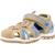 Sandale bébé synthétique campiello Bleu 800+Brun clair 400 10 - vertbaudet enfant 