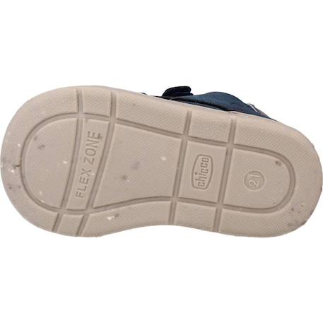 Derby bébé cuir geffo Bleu 800+Brun clair 260+Gris 950 6 - vertbaudet enfant 