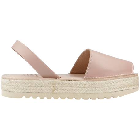 Sandale enfant cuir s irene Beige+Blanc+Vert jade 1 - vertbaudet enfant 