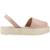 Sandale enfant cuir s irene Beige+Blanc+Vert jade 1 - vertbaudet enfant 