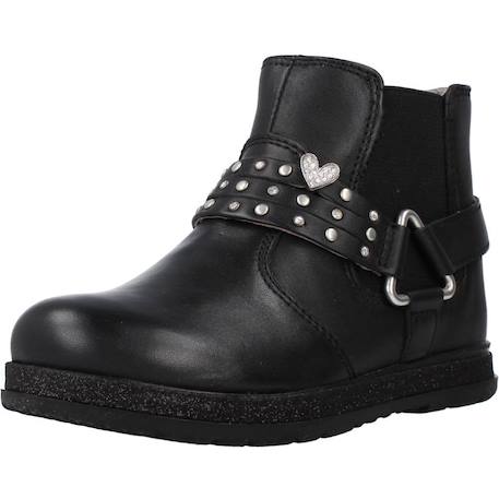 Botte bébé cuir cambusa Noir 4 - vertbaudet enfant 