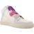 Basket enfant cuir theral high Blanc 5 - vertbaudet enfant 