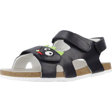 Sandale enfant synthétique hecco Noir 800 4 - vertbaudet enfant 