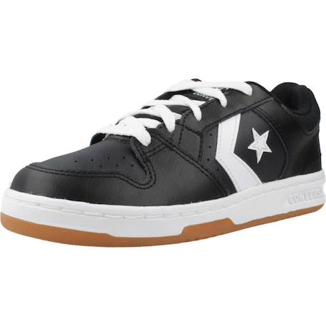 Basket enfant synthétique enfant synthétique cl98 ox Noir 4 - vertbaudet enfant 