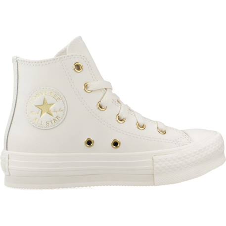 Baskets enfant garçon en cuir Blanc egret+Blanc naturel 7 - vertbaudet enfant 