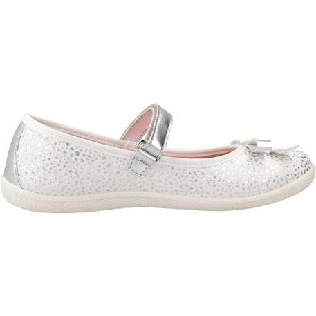 Derby enfant cuir claries Blanc 1 - vertbaudet enfant 