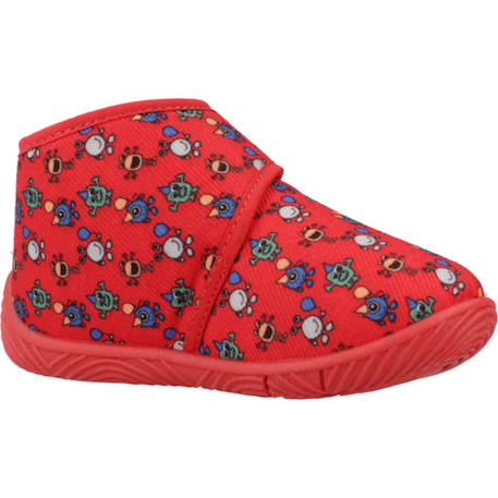 Chausson bébé textile tolom Rouge 720 5 - vertbaudet enfant 