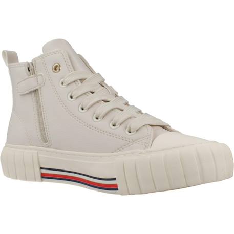 Bottes enfant garçon Blanc ivoire+Noir 5 - vertbaudet enfant 