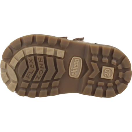 Botte bébé cuir Brun clair 260+Brun clair 740+Noir 800+Vert 950 12 - vertbaudet enfant 