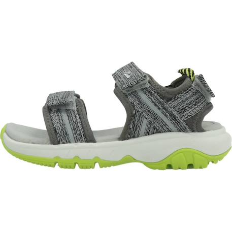 Sandale enfant textile textile Gris grey 2 - vertbaudet enfant 