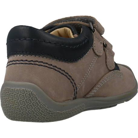 Botte bébé cuir gregorino Bleu 800+Brun clair 950+Marron 260 9 - vertbaudet enfant 