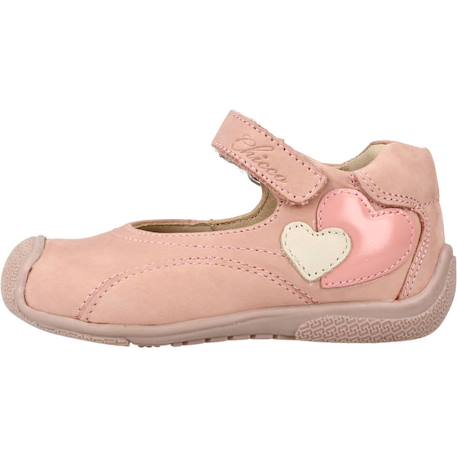 Derby bébé cuir grica Bleu 800+Rose 100 8 - vertbaudet enfant 