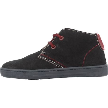 Botte bébé cuir cobin Bleu 800 2 - vertbaudet enfant 