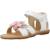Sandale bébé cuir sylvia Blanc 4 - vertbaudet enfant 