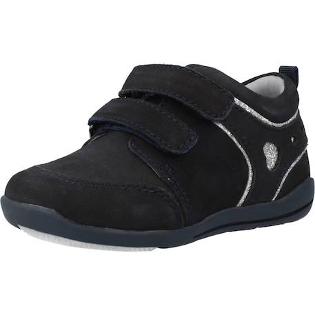 Derby bébé cuir grimas Bleu 800 4 - vertbaudet enfant 