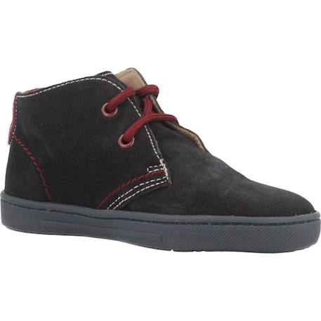 Botte bébé cuir cobin Bleu 800 5 - vertbaudet enfant 