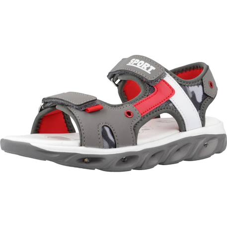 Sandale bébé synthétique corby Gris 950 4 - vertbaudet enfant 