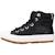 Baskets enfant garçon en cuir Noir 2 - vertbaudet enfant 