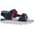 Sandale bébé synthétique corallo Bleu 800 5 - vertbaudet enfant 
