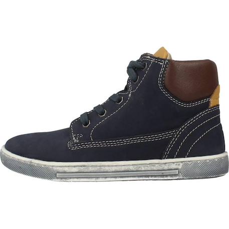 Botte bébé cuir clover Bleu 800 2 - vertbaudet enfant 
