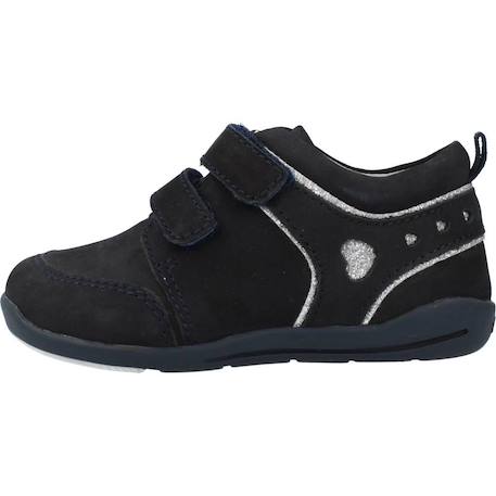 Derby bébé cuir grimas Bleu 800 2 - vertbaudet enfant 