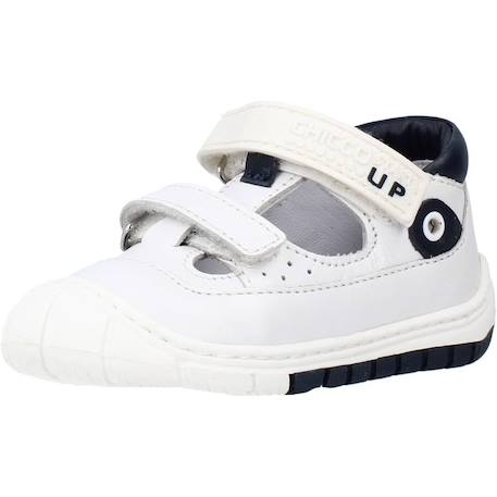 Sandale bébé cuir dario Blanc 300 4 - vertbaudet enfant 