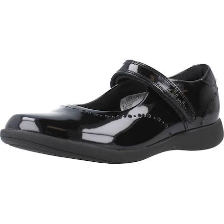 Derby enfant cuir cuir etch craft k Noir black 4 - vertbaudet enfant 