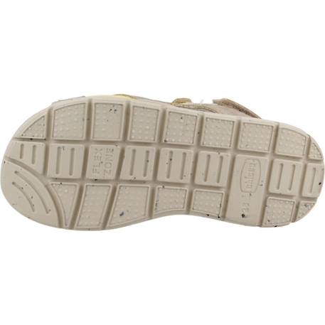 Sandale enfant synthétique cilian Bleu 800+Brun clair 400 12 - vertbaudet enfant 